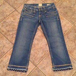 Taverniti So Kylie Capri Jeans